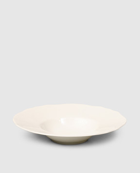 Geminiano Cozzi 1765 Burano white porcelain pasta plate SKBBU26251000