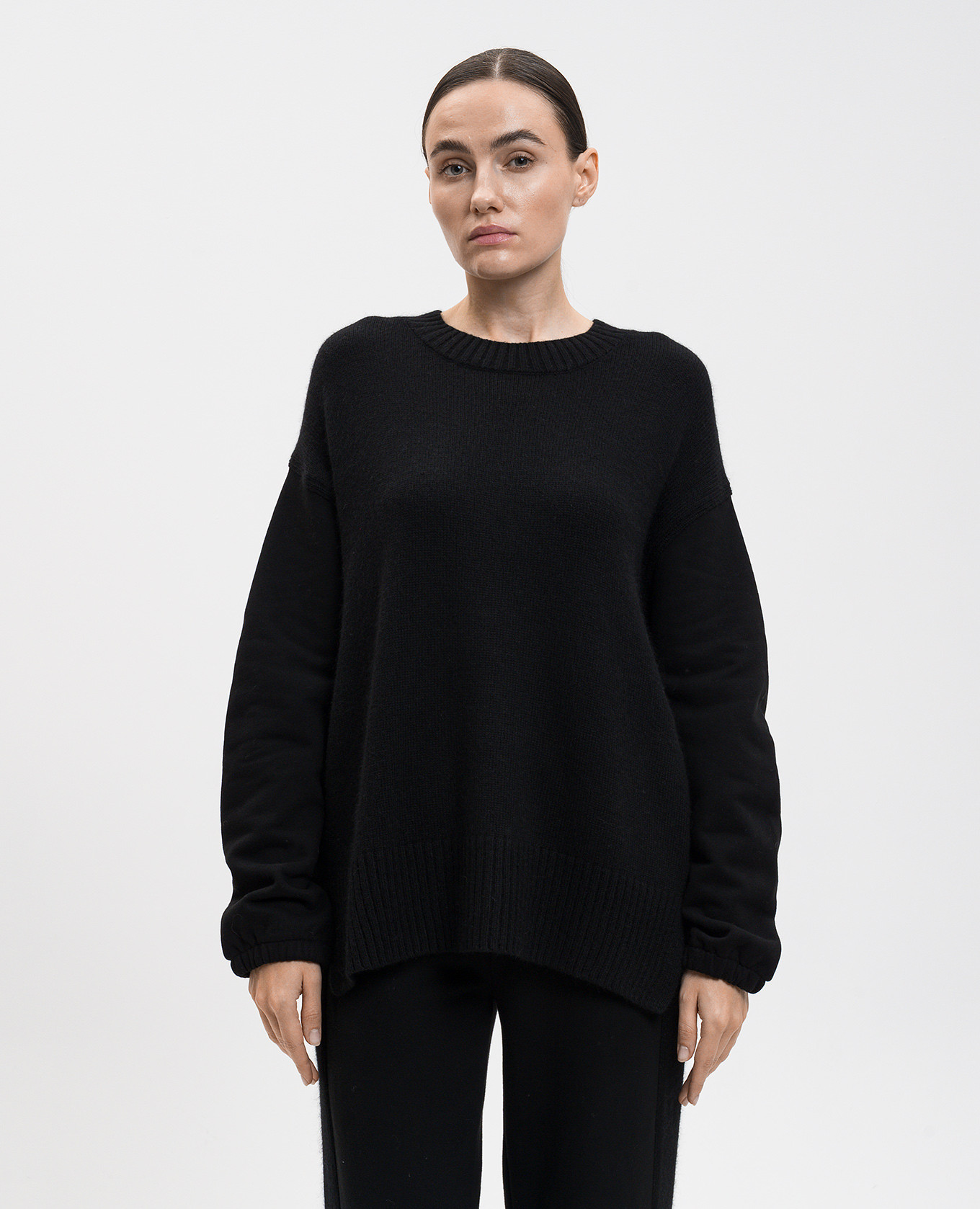 

Black sweater with wool Twinset