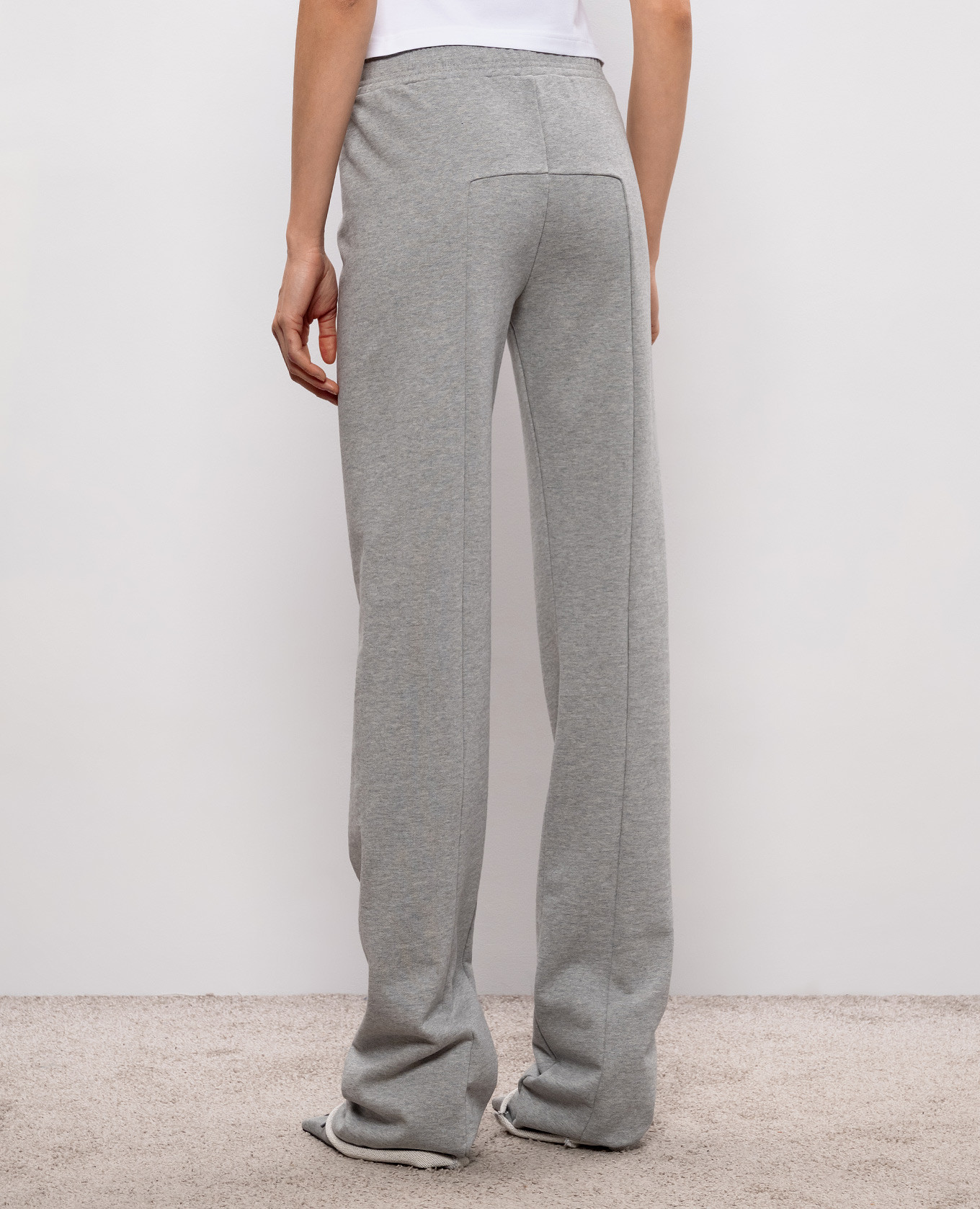 Grey melange sweatpants Vetements 4
