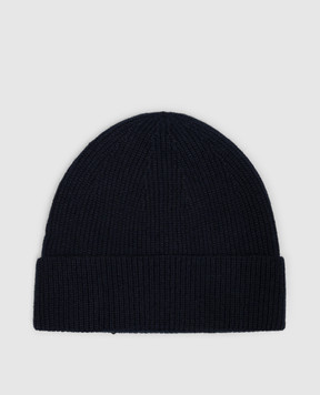 MooRER Blue MIDAS cashmere hat MIDASX12