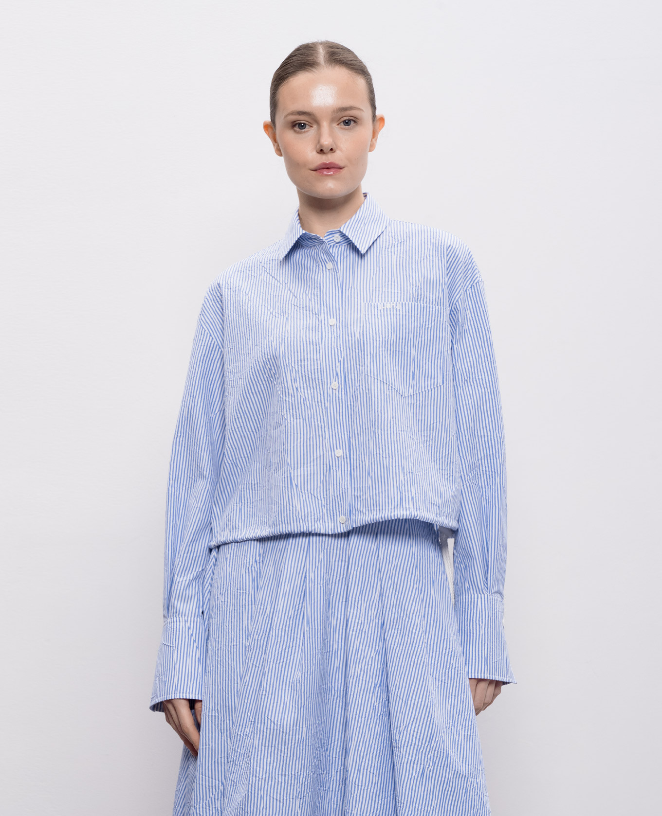 Blue striped shirt Juun.j 3