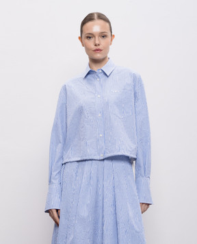 Juun.j Blue striped shirt JW6264W03Q
