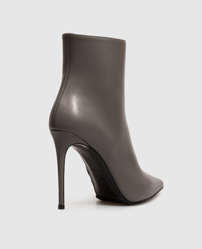 Le Silla Eva grey leather ankle boots 2039A090R1PPNEM