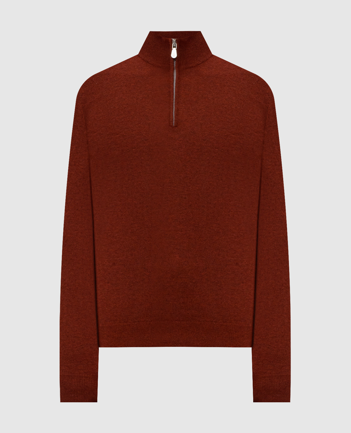 Terracotta cashmere jumper