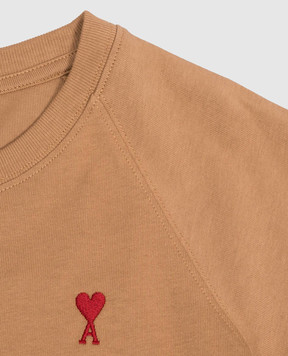 Ami Paris Children's brown t-shirt KTS354726