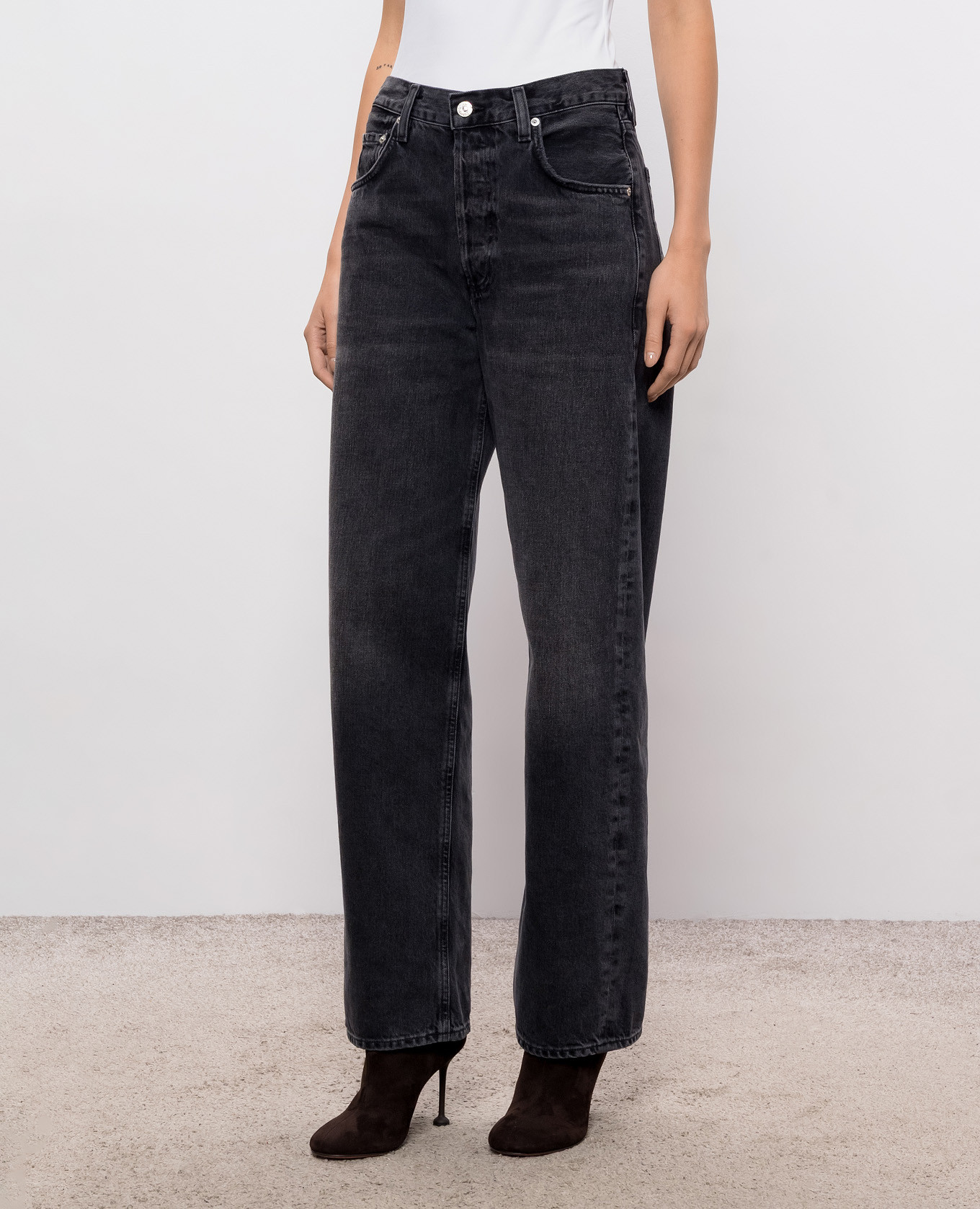 Ayla grey distressed jeans CITIZENS OF HUMANITY 2