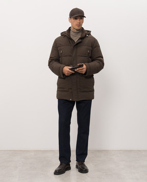 Be Florence Brown down jacket BE26M16