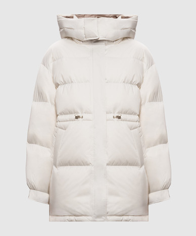 Ivory down jacket