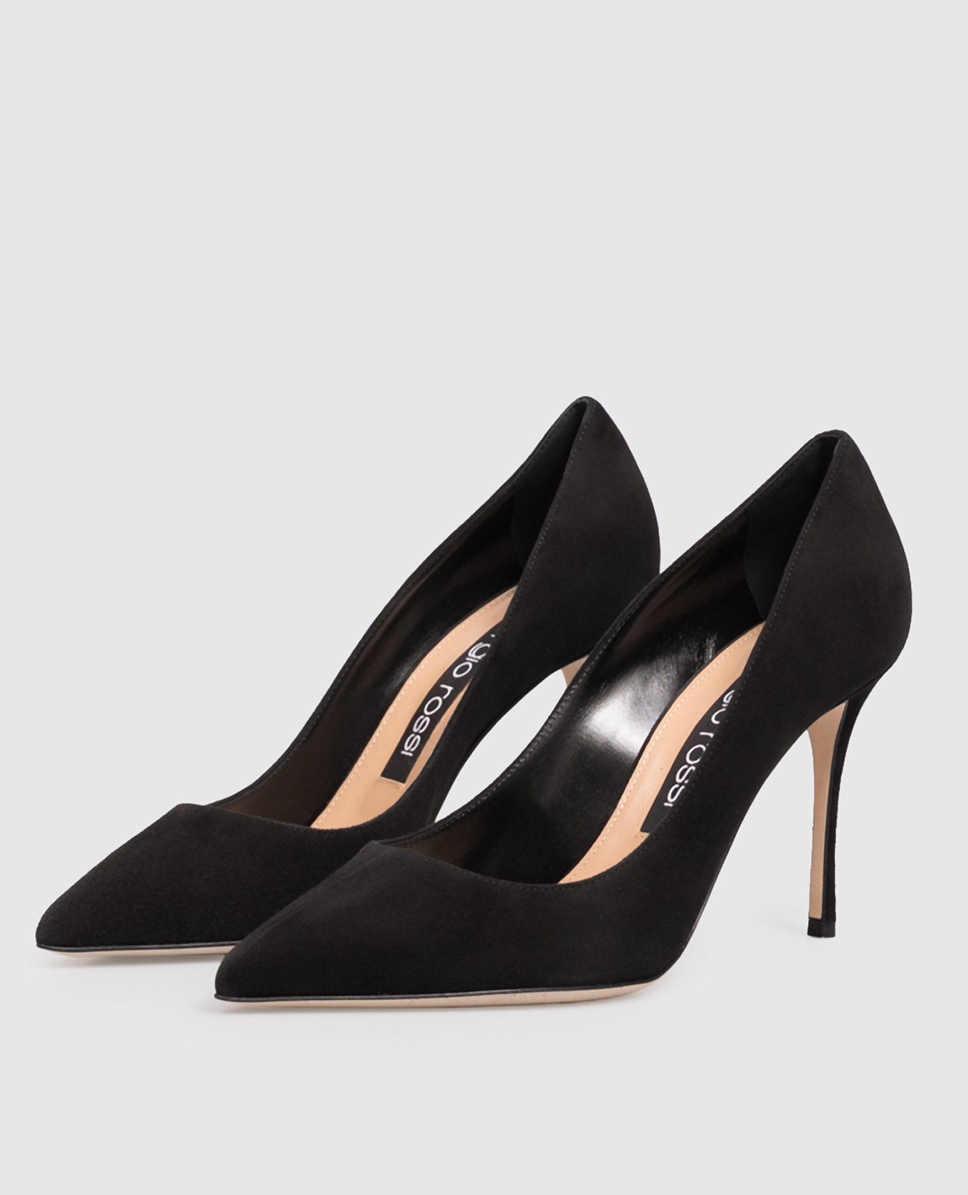 Govida black suede shoes Sergio Rossi 2
