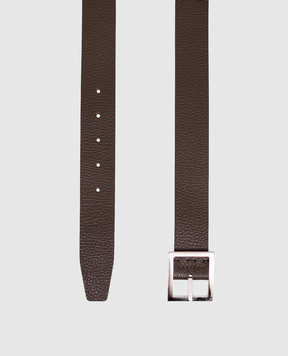 Orciani Dollaro brown leather belt U08311DDO
