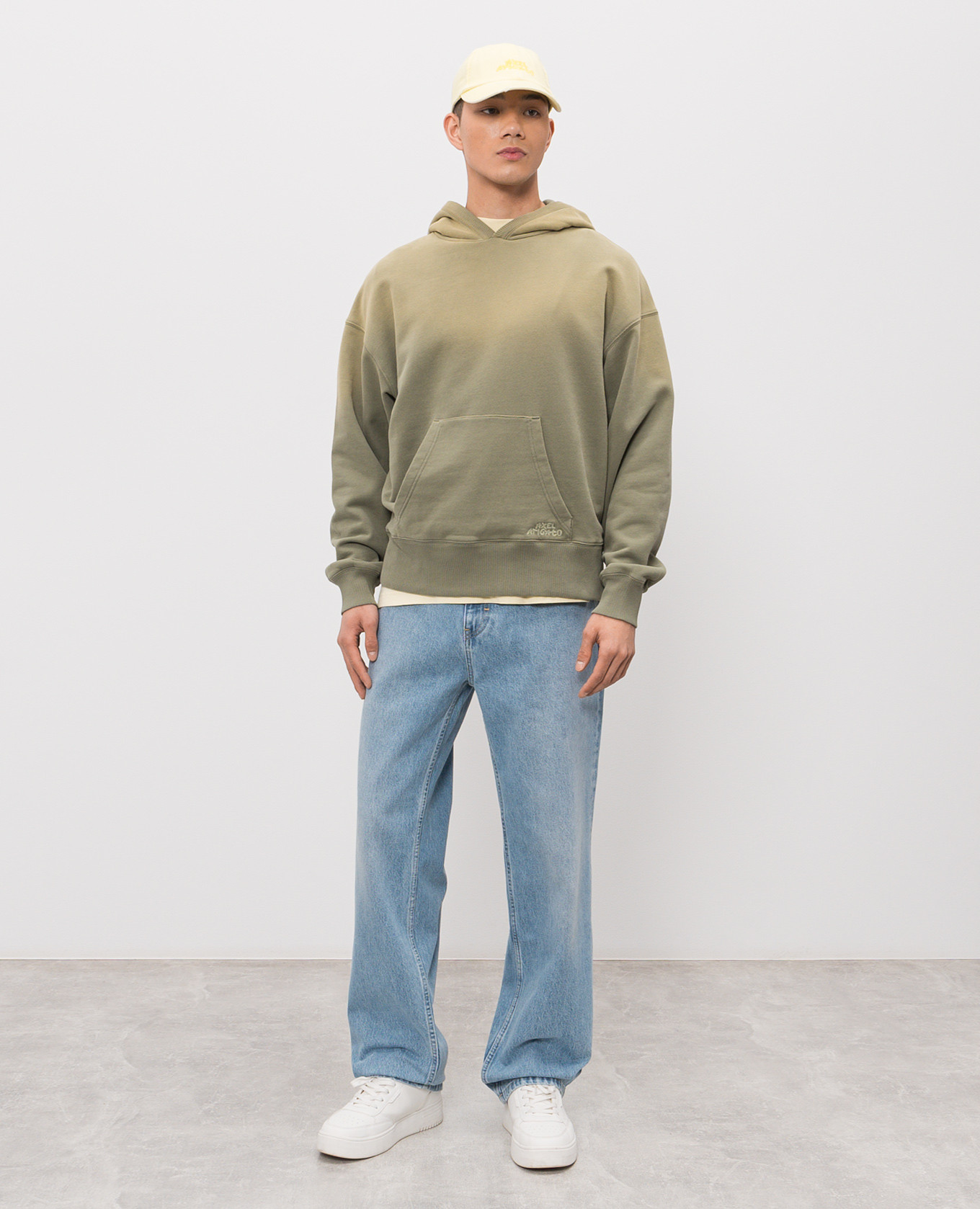 

Green Grip hoodie with logo embroidery Axel Arigato