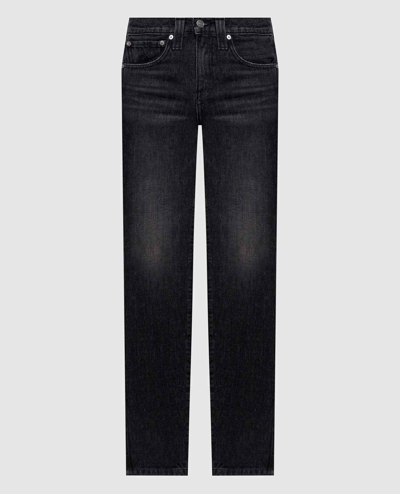 Grey slim jeans with a distressed effect Khaite