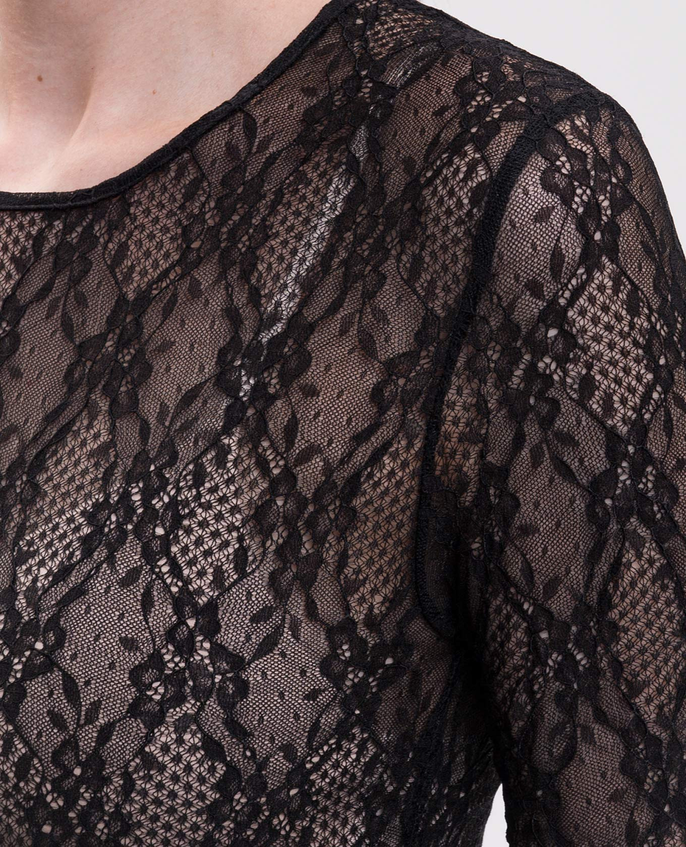 Black lace bodysuit Twinset 5