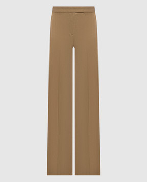Max Mara Brown patterned pants MXMOLIATO