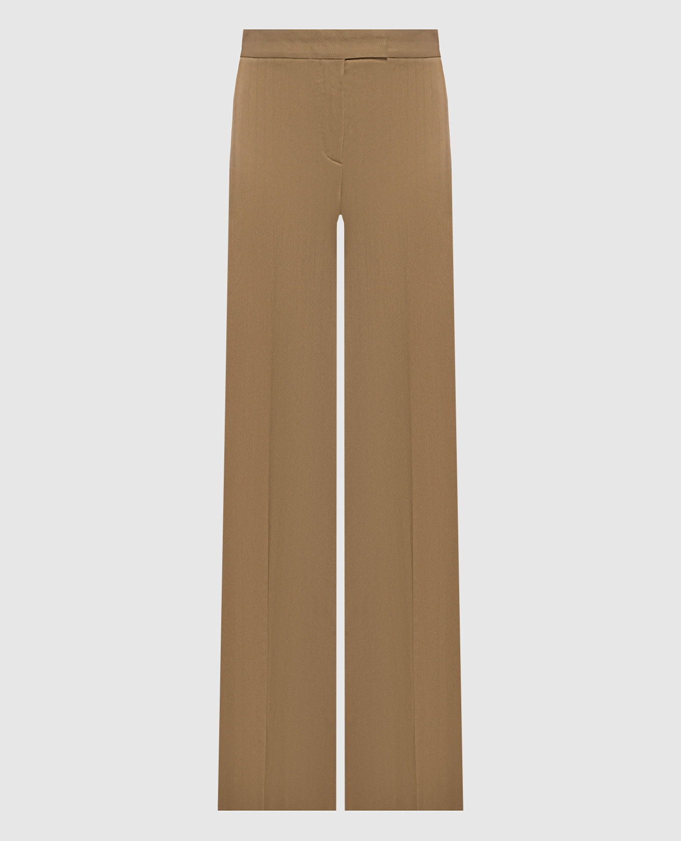 Brown patterned pants