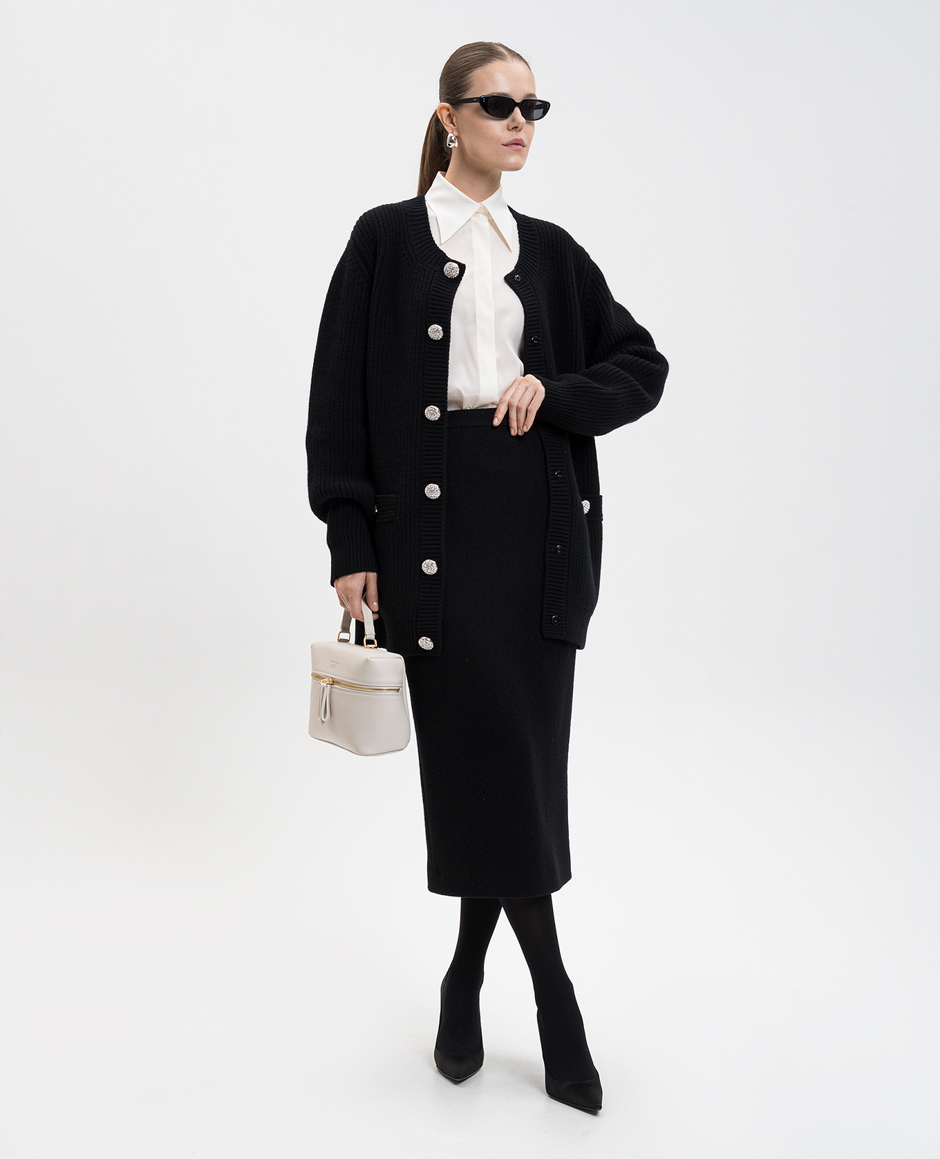 

Black wool pencil skirt Dolce&Gabbana