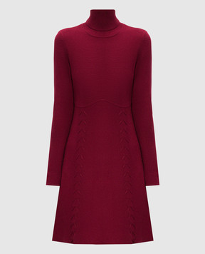 Twinset Burgundy mini dress 262AP3110