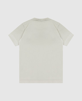 Stone Island Children's green T-shirt with logo patch L1S162100002S004728