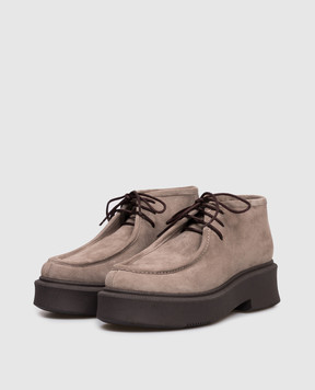 Babe Pay Pls Gray suede deserts 402203ZA