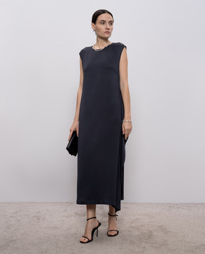 Peserico Blue midi dress A0206501943
