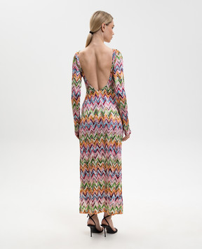 Missoni Patterned open-back dress MS25SQ14BJ00QL