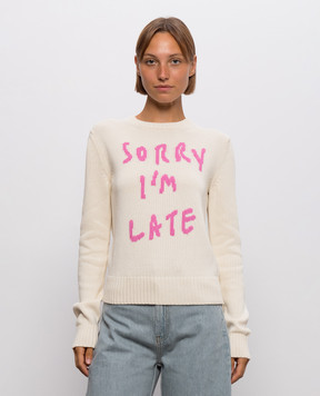 Max & Co COEROSO sweater in ivory color MCOEROSO