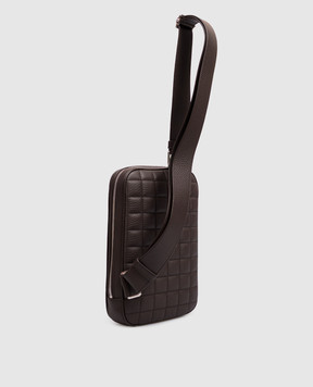 Stefano Ricci Brown leather sling bag ND200PVD