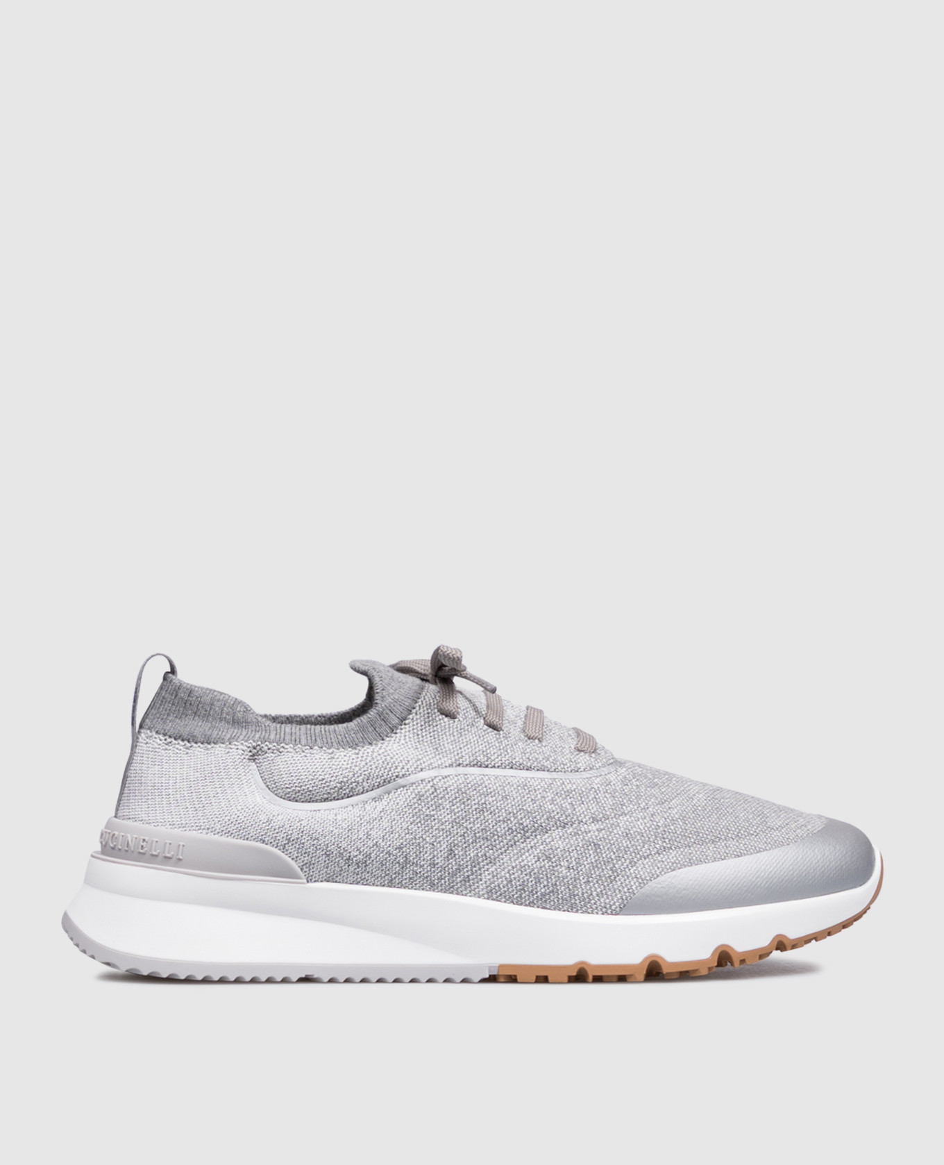 Gray sneakers