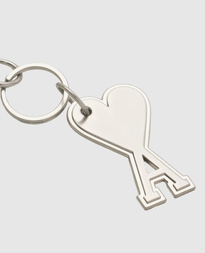 Ami Paris Ami De Coeur silver key chain UKR906369
