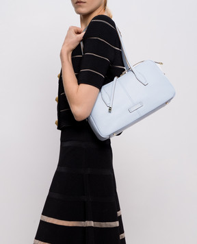 Gianni Chiarini Blue leather bag Aryna BS11799COMMGRN