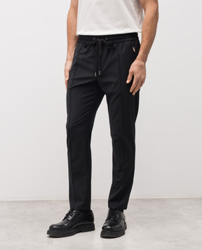 Dolce&Gabbana Black pants with wool GYACETGK306