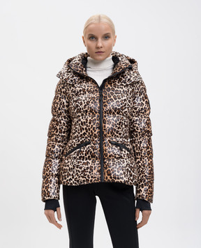Mackage CHERYL-A ski down jacket in animal print CHERYLA