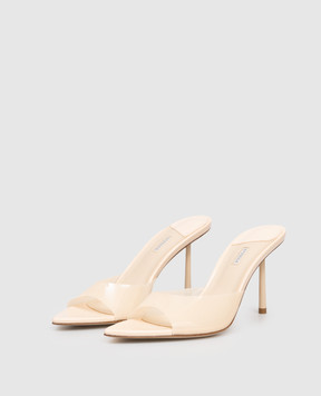 Le Silla Beige mules BELLA 6626F080BXPPGSL
