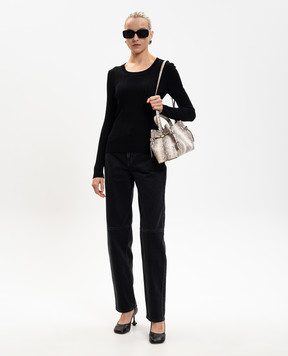 PROENZA SCHOULER Fedda black ribbed wool jumper R2617314KY415