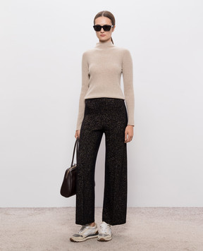 Twinset Black pants with lurex 262TT3072