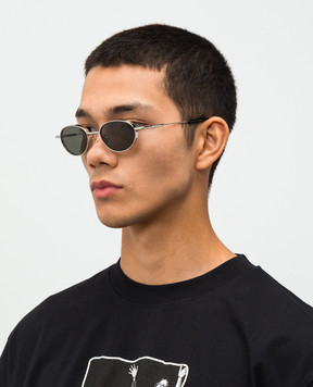 Alexander McQueen Silver sunglasses with logo 841560I3330