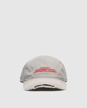 A Cold Wall Gray cap with vintage effect ACWUA240
