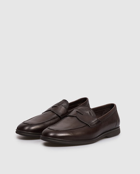 Sturlini Brown leather loafers U1800