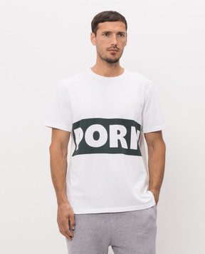 JW Anderson White T-shirt with print JT0337PG1936