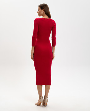 Twinset Red ribbed dress 261AP3100