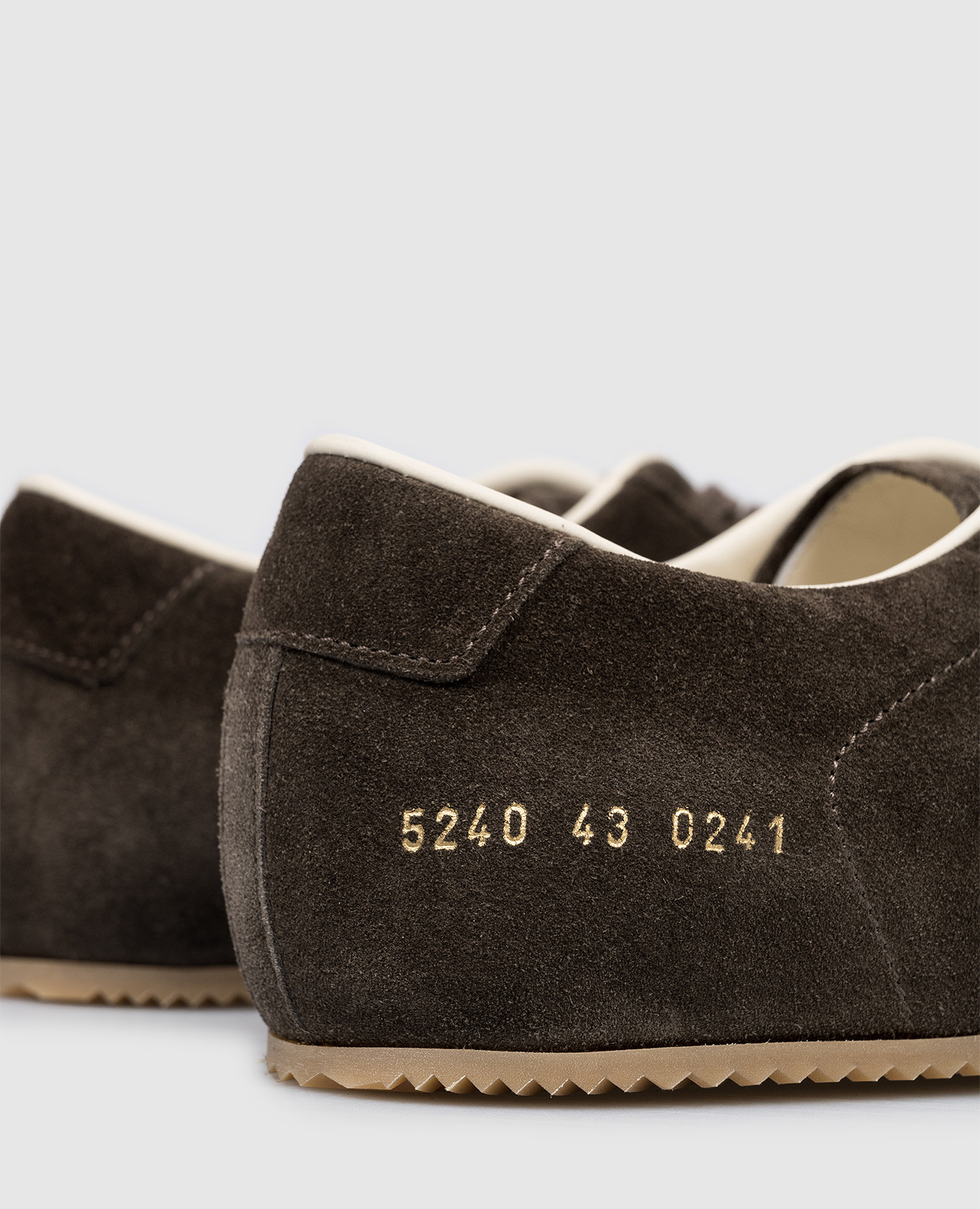 

Brown suede Driving sneakers Common Project