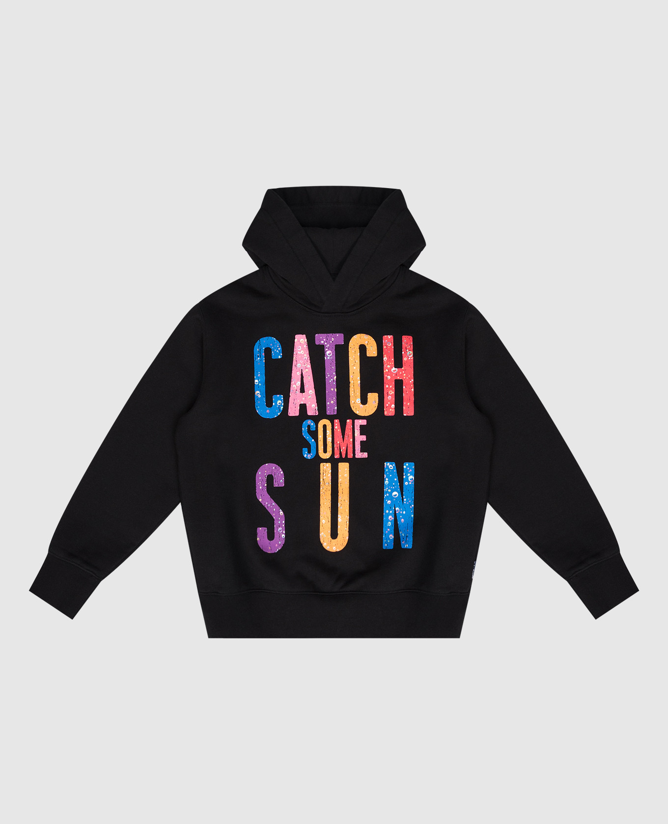 

Children's black hoodie PaxVlbq Palm Angels