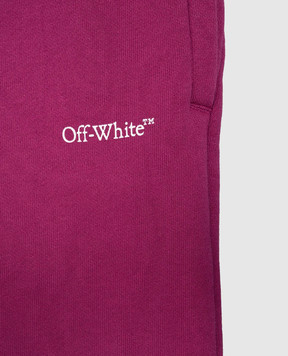 Off-White Children's pink sweatpants 44GCH00AF26F001