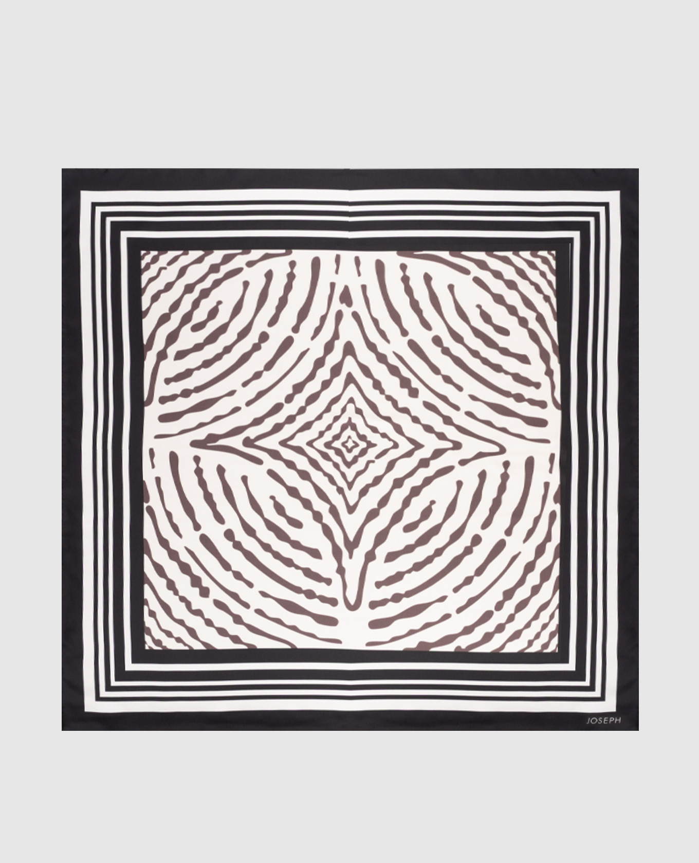 

White silk scarf Saff JOSEPH