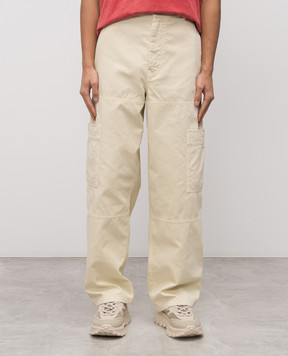 Off-White Beige cargo pants 44MCF04EF5F001
