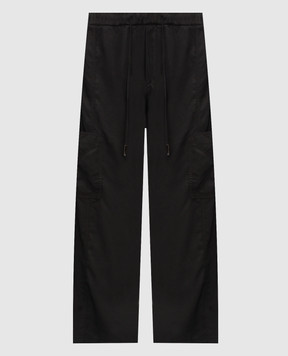 Iceberg Black cargo pants B1405287