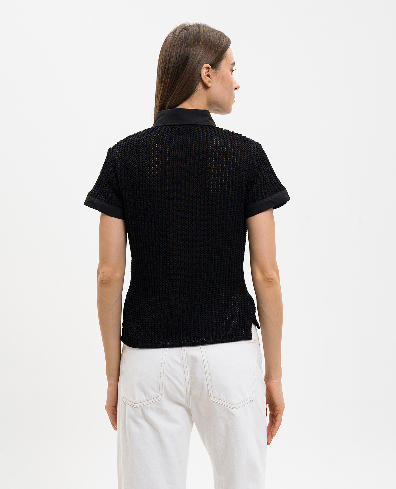 Black short-sleeved shirt Fendi 4