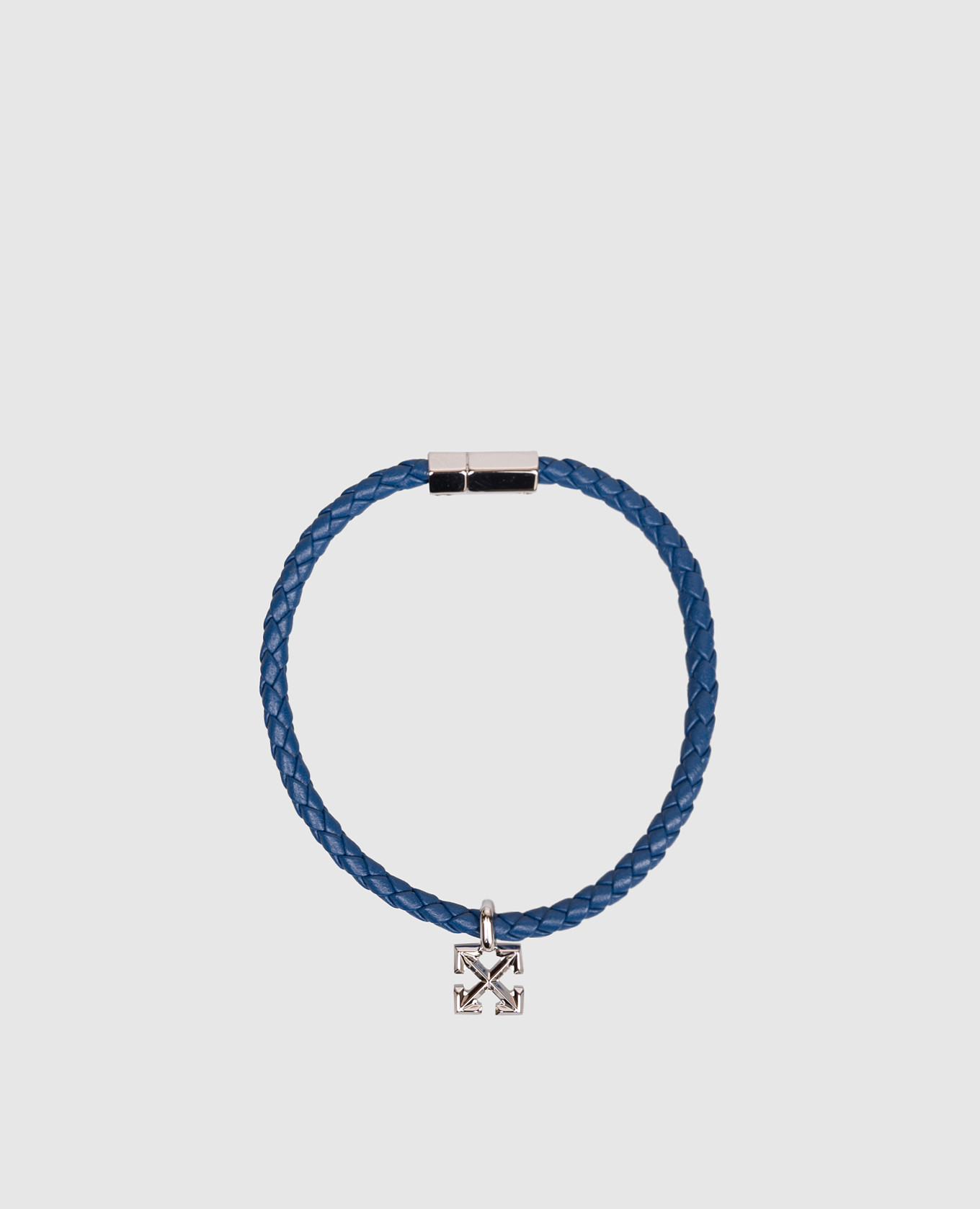 

Blue leather bracelet with Arrow pendant Off-White