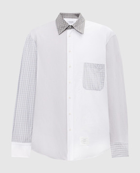 Thom Browne Gray shirt MWL381FF0313