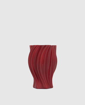 Palais Royal Rosso Rubono scented candle in a porcelain candle holder 1038065